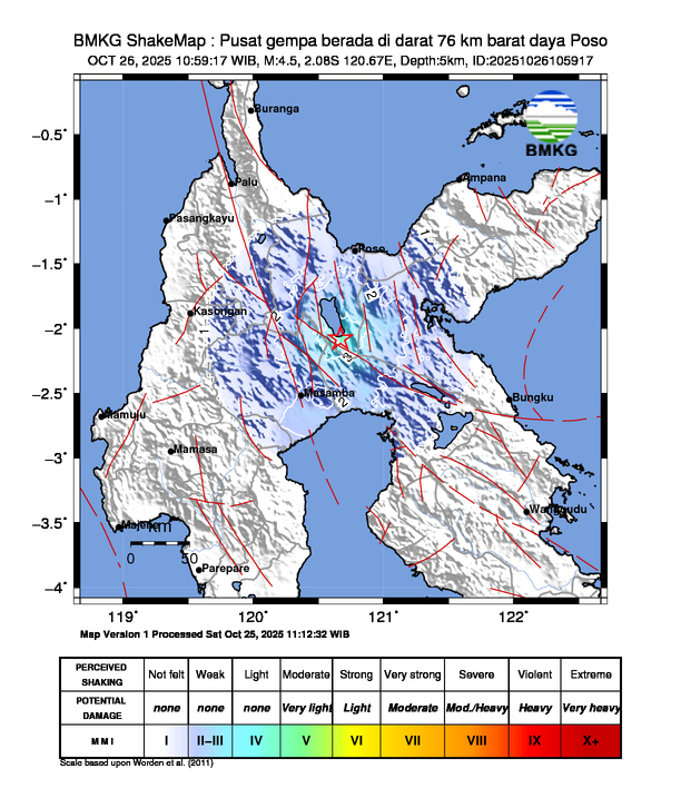 Loading earthquake map...