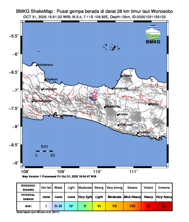 Loading earthquake map...