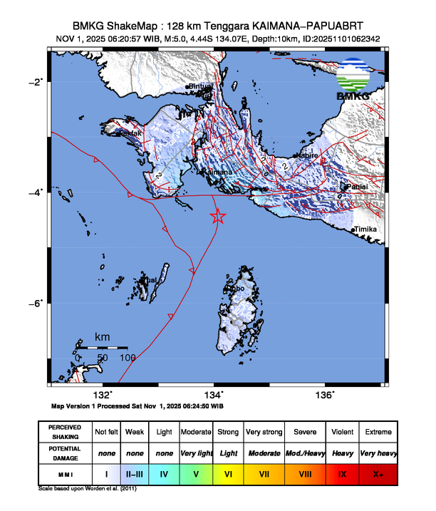 Loading earthquake map...