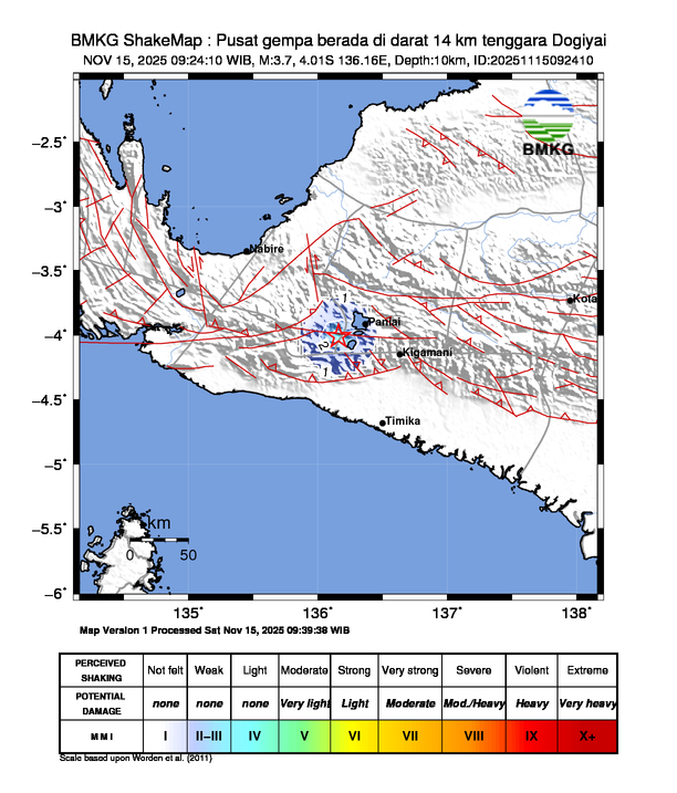 Loading earthquake map...