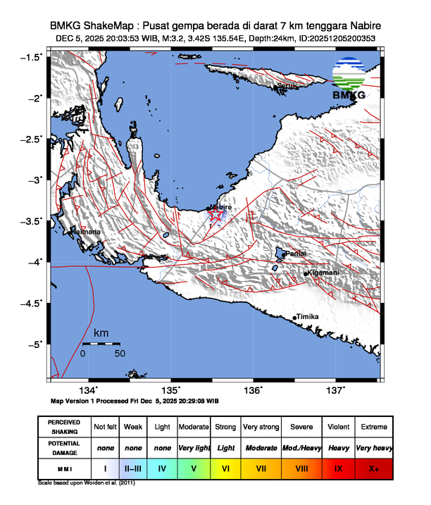 Loading earthquake map...